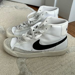 Nike high top blazers, size 6.5